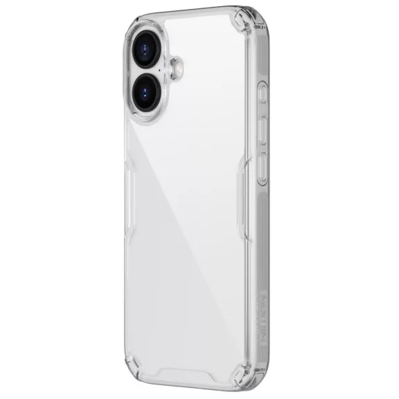Nillkin Nature Pro Apple iPhone 17 szilikon tok, átlátszó