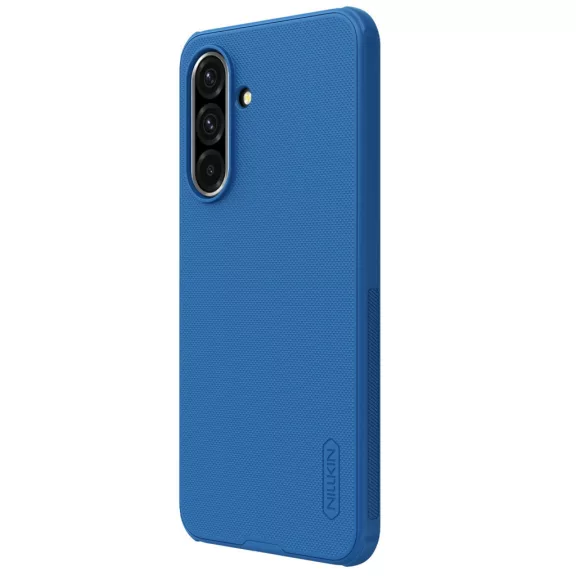 Nillkin Super Frosted PRO Samsung Galaxy A36 műanyag hátlap tok, kék
