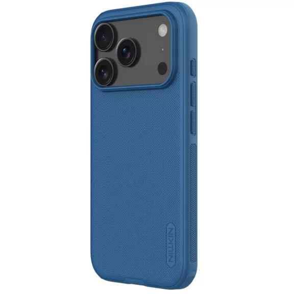 Nillkin Super Frosted PRO Apple iPhone 17 Pro Max műanyag hátlap tok, kék