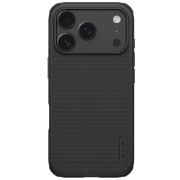   Nillkin Super Frosted PRO Apple iPhone 17 Pro műanyag hátlap tok, fekete