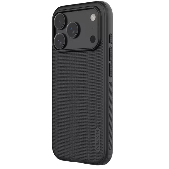 Nillkin Super Frosted PRO Apple iPhone 17 Pro műanyag hátlap tok, fekete
