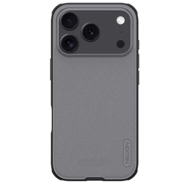   Nillkin Super Frosted PRO Apple iPhone 17 Pro Max műanyag hátlap tok, átlátszó-fekete