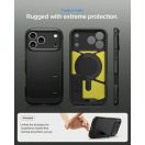 Spigen Tough Armor MagFit Apple iPhone 17 Pro Max tok, MagSafe, Gunmetal, szürke