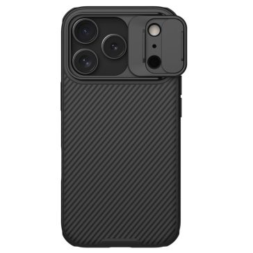   Nillkin CamShield Pro Apple iPhone 17 Pro műanyag hátlap tok, fekete