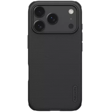   Nillkin Super Frosted PRO Apple iPhone 17 Pro Max mágneses műanyag hátlap tok, fekete