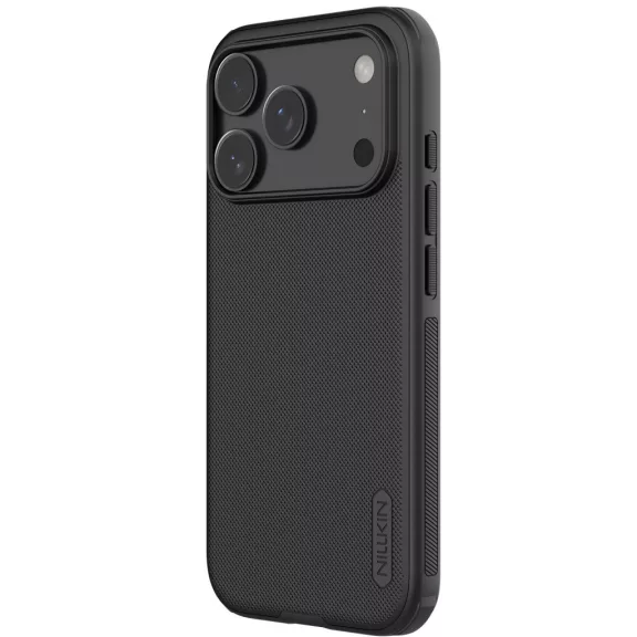 Nillkin Super Frosted PRO Apple iPhone 17 Pro Max mágneses műanyag hátlap tok, fekete