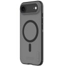 Nillkin Super Frosted PRO Apple iPhone Air (2025) mágneses műanyag hátlap tok, átlátszó-fekete