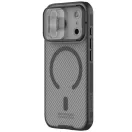 Nillkin CamShield Pro Magnetic Apple iPhone 17 mágneses műanyag hátlap tok, átlátszó-fekete