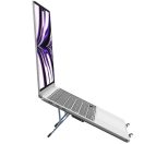 Forcell F-Grip Fold Stand H Pro állítható / összecsukható asztali notebook / laptop tartó, szürke