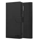 Tech-Protect Wallet Samsung Galaxy A17 flip / kinyitható tok kártyatartóval, fekete