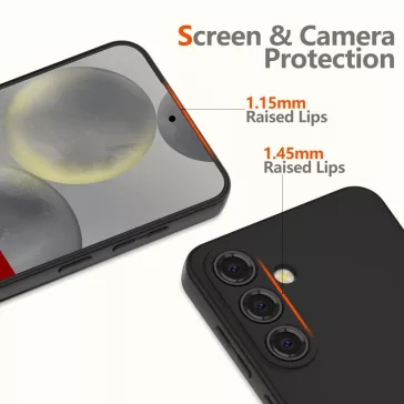   Tech-Protect Icon Samsung Galaxy A17 szilikon tok mikroszálas béléssel, kék