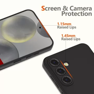   Tech-Protect Icon Samsung Galaxy A17 szilikon tok mikroszálas béléssel, lila
