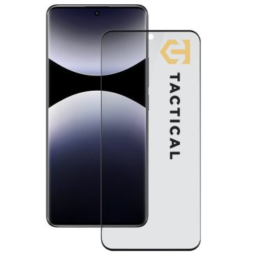   Tactical Glass Shield Privacy Stealth 5D Xiaomi Redmi Note 14 Pro 4G / 5G / Poco X7 5G betekintésgátló kijelzővédő üvegfólia, fekete