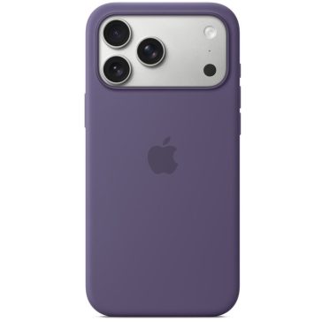 Apple iPhone 17 Pro Max gyári szilikon tok, MagSafe, lila