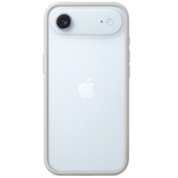 Apple iPhone Air (2025) Bumper gyári tok, Crossbody Strap kompatibilis, Light Gray, szürke