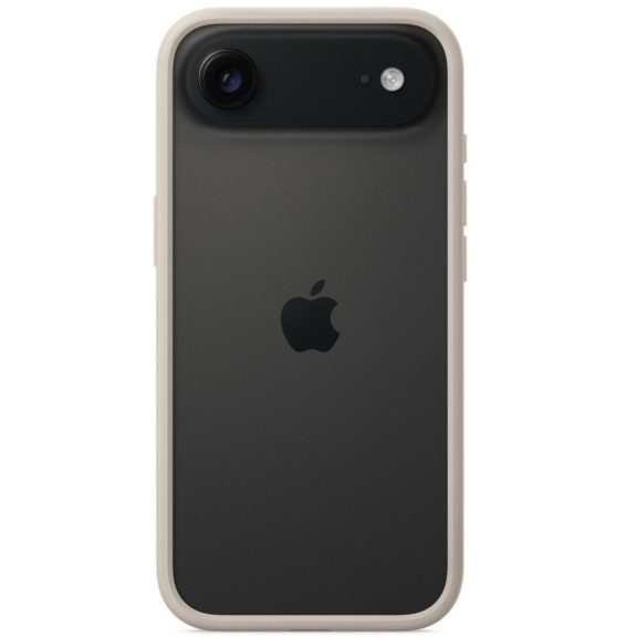 Apple iPhone Air (2025) Bumper gyári tok, Crossbody Strap kompatibilis, Tan, bézs