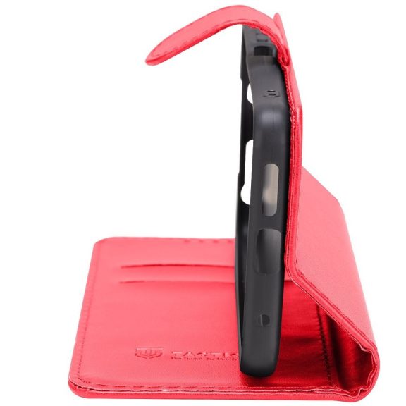 Tactical Field Notes Xiaomi Redmi 15C 4G / Redmi 15C 5G flip/oldalra nyíló tok, piros