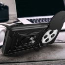 Tech-Protect Camshield Pro Xiaomi Redmi 14C / Poco C75 strapabíró tok kameravédelemmel, kitámasztóval, fekete