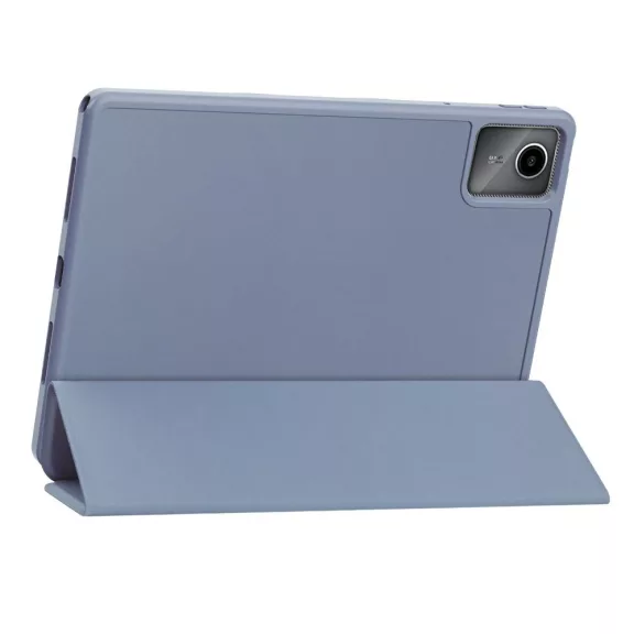 Tech-Protect Sc Pen Lenovo Tab M11 oldalra nyíló, kitámasztható mappa tok ceruza tartóval, levendula