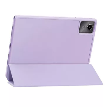   Tech-Protect Sc Pen Lenovo Tab M11 oldalra nyíló, kitámasztható mappa tok ceruza tartóval, lila