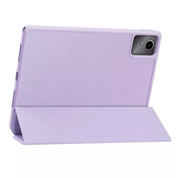 Tech-Protect Sc Pen Lenovo Tab M11 oldalra nyíló, kitámasztható mappa tok ceruza tartóval, lila