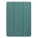 Tech-Protect Sc Pen Lenovo Tab M11 oldalra nyíló, kitámasztható mappa tok ceruza tartóval, zöld