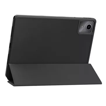   Tech-Protect Sc Pen Lenovo Tab M11 oldalra nyíló, kitámasztható mappa tok ceruza tartóval, fekete