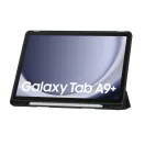 Tech-Protect Sc Pen Samsung Galaxy Tab A9+ oldalra nyíló, kitámasztható mappa tok ceruza tartóval, fekete