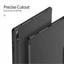 Dux Ducis Domo Samsung Tab S11 kihajtható tok pencil tartóval, fekete