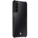 Tactical Quantum Stealth Samsung Galaxy A17 hátlap tok, átlátszó/fekete