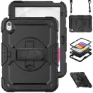 Tech-Protect Solid Lenovo Tab M11 tablet tok kitámasztóval, fekete