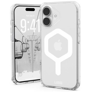 UAG Plyo Apple iPhone 17 hátlap tok, MagSafe, ice/white