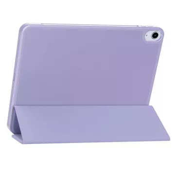   Tech-Protect Sc Pen Apple Air 11 (2024 / 2025) / iPad Air 4 / 5 (2020 / 2022) oldalra nyíló, kitámasztható mappa tok ceruza tartóval, lila