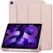 Tech-Protect Sc Pen Apple Air 11 (2024 / 2025) / iPad Air 4 / 5 (2020 / 2022) oldalra nyíló, kitámasztható mappa tok ceruza tartóval, rózsaszín