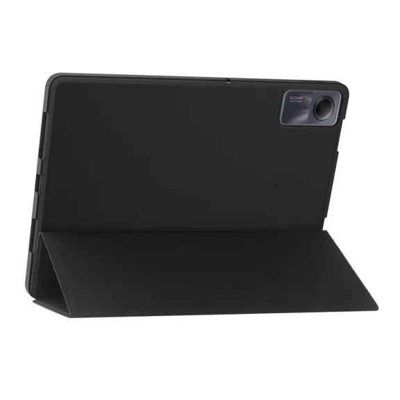 Tech-Protect Sc Pen Xiaomi Redmi Pad SE (11.0) oldalra nyíló, kitámasztható mappa tok ceruza tartóval, fekete