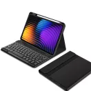 Tech-Protect Sc Pen Xiaomi Pad 7 Pro / Pad 7 oldalra nyíló, kitámasztható mappa tok ceruza tartóval, billentyűzettel, fekete