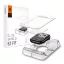 Spigen EliteShield EZ Fit Apple Watch 11 / Watch 10 42mm kijelzővédő fólia felhelyező kerettel (2db)