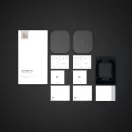 Tech-Protect Supreme Set Apple Watch 11 / Watch 10 42mm kijelzővédő fólia felhelyező kerettel (2db)