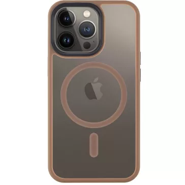   Tactical MagForce Hyperstealth Apple iPhone 16 Pro Magsafe hátlap tok, fekete/barna