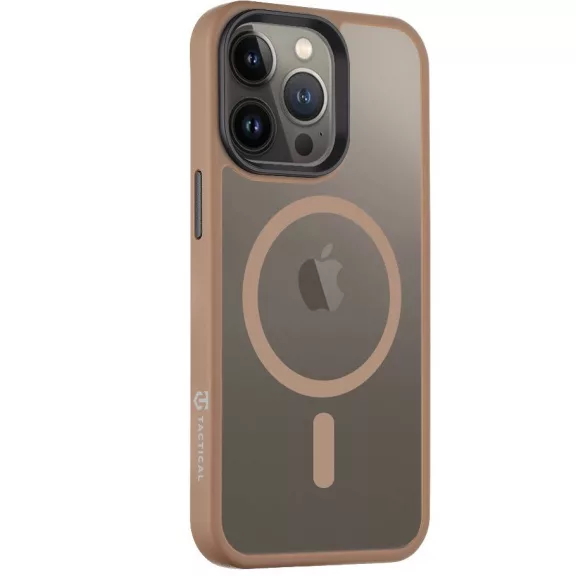 Tactical MagForce Hyperstealth Apple iPhone 16 Pro Magsafe hátlap tok, fekete/barna