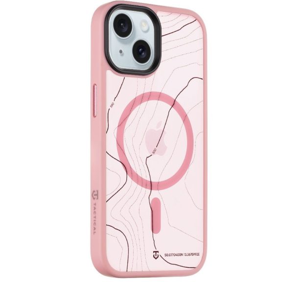 Tactical MagForce Hyperstealth Sika Apple iPhone 15 MagSafe tok, rózsaszín