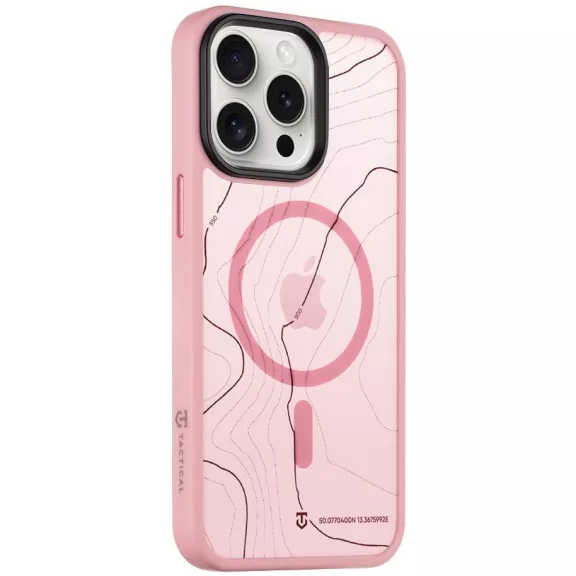 Tactical MagForce Hyperstealth Sika Apple iPhone 15 Pro Max MagSafe tok, rózsaszín