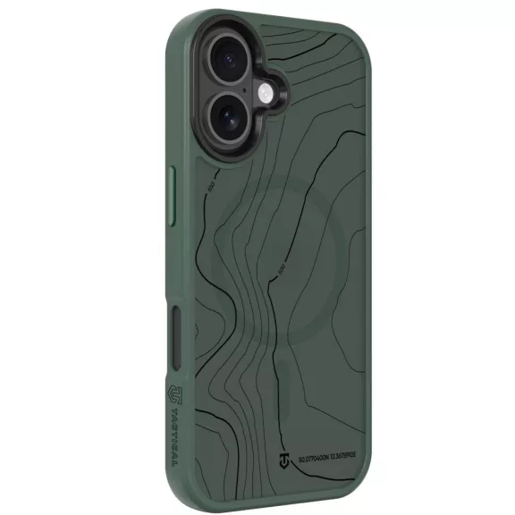 Tactical MagForce Hyperstealth Sika Apple iPhone 16 MagSafe tok, zöld