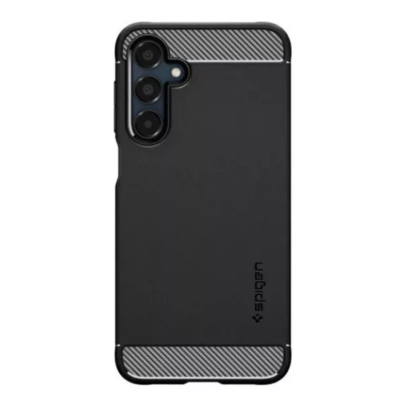 Spigen Rugged Armor Samsung Galaxy A17 tok, Matte Black, fekete