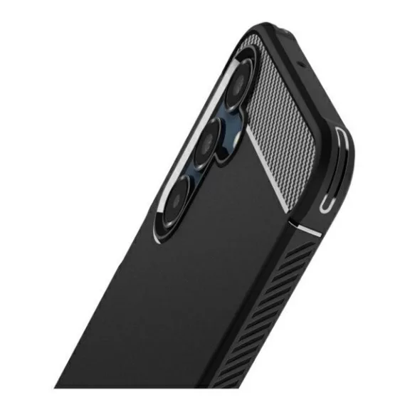 Spigen Rugged Armor Samsung Galaxy A17 tok, Matte Black, fekete