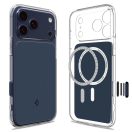 Spigen Ultra Hybrid T MagFit Apple iPhone 17 Pro Max tok, MagSafe, Matte Blue, kék