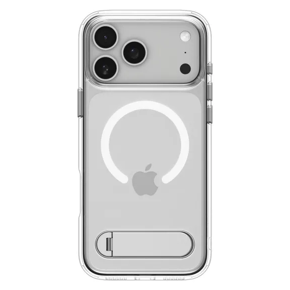 Spigen Ultra Hybrid S MagFit Apple iPhone 17 Pro tok, MagSafe, Clear White, átlátszó-fehér