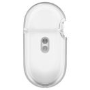 Spigen Liquid Crystal Apple Airpods Pro 3 szilikon tok, csuklópánttal, Crystal Clear, átlátszó