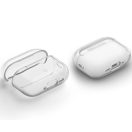 Spigen Liquid Crystal Apple Airpods Pro 3 szilikon tok, csuklópánttal, Crystal Clear, átlátszó