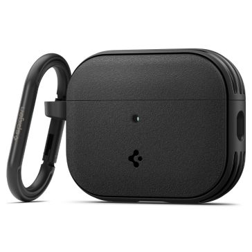   Spigen Vault Apple AirPods Pro 3 tok, karabinerrel, Matte Black, fekete